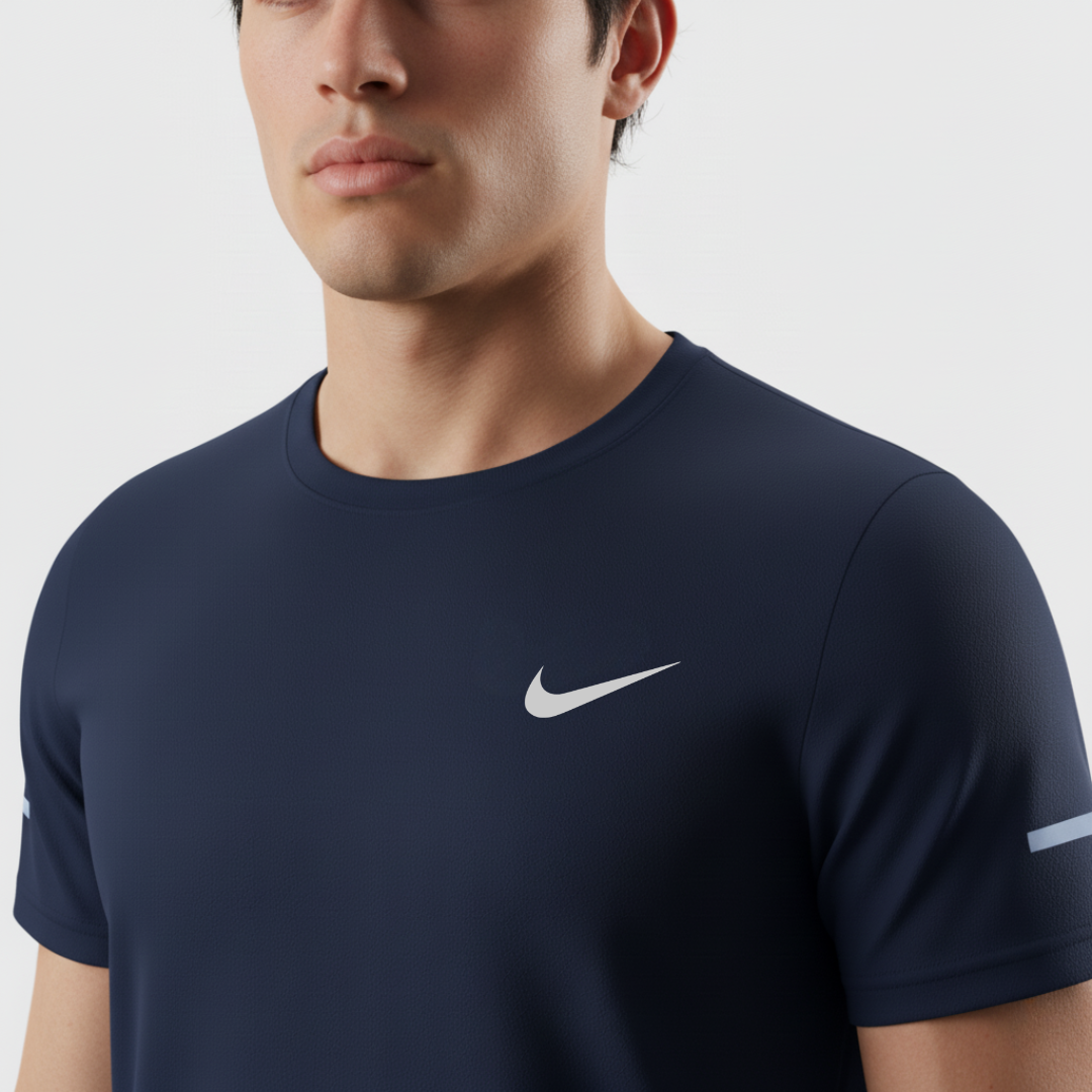 201 CAMISETA ESSENCIAL AZUL NK