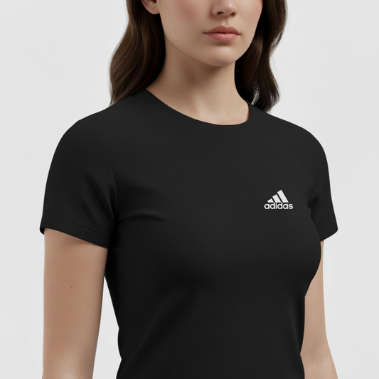 411 CAMISETA ESSENCIAL MUJER NEGRO ADD