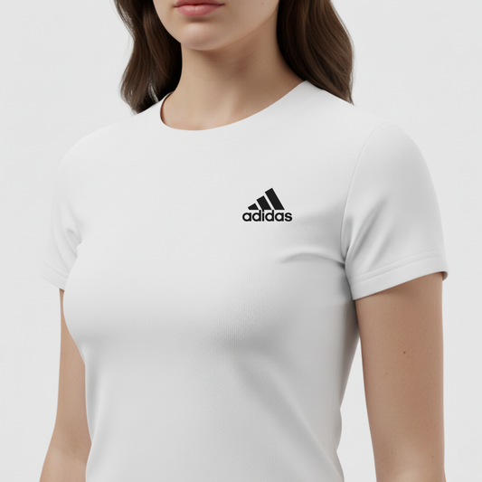 410 CAMISETA ESSENCIAL MUJER BLANCO ADD