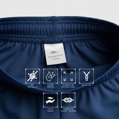 135 SHORT ESSENCIAL NOVAK AZUL NAVY ADD