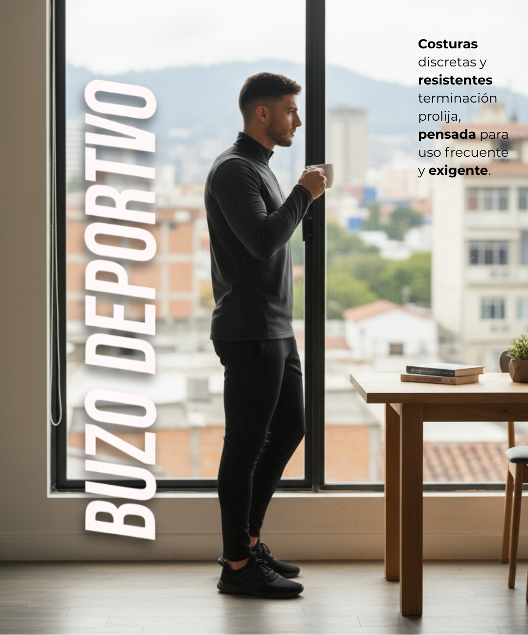 002 Buzo Deportivo Cuello A