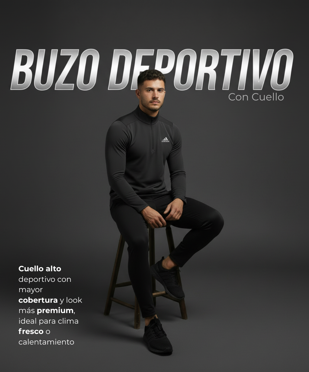 002 Buzo Deportivo Cuello A