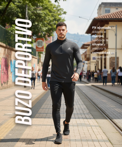 002 Buzo Deportivo Cuello A