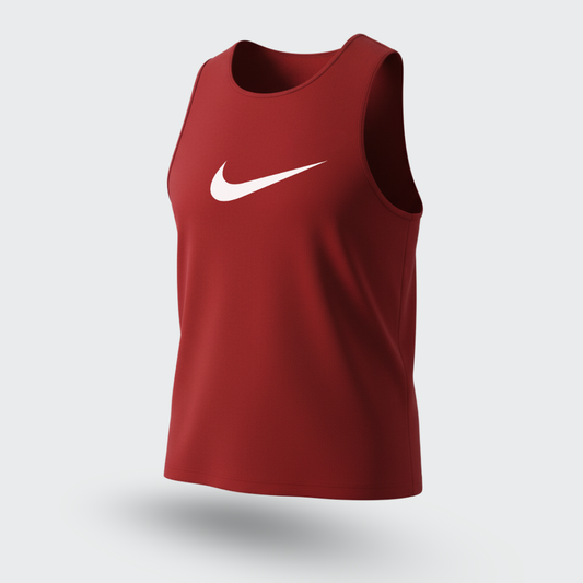 320 ESQUELETO ESSENCIAL ROJO LOGO GRANDE NK