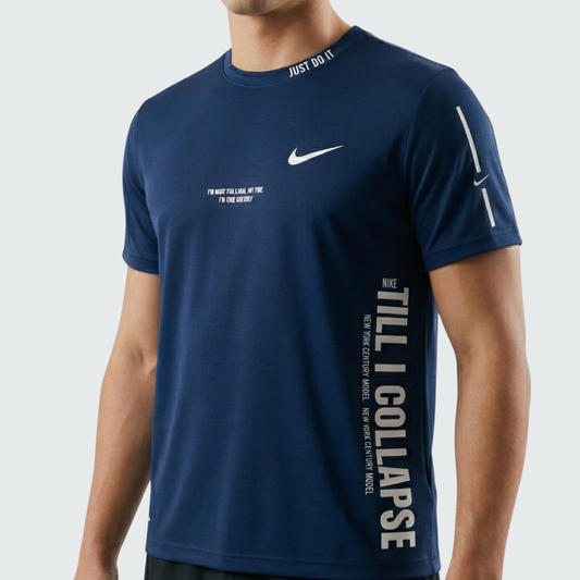 211 CAMISETA TILL I COLLAPSE AZUL NAVY NK