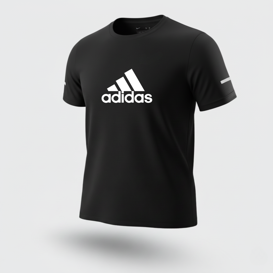 223 CAMISETA ESSENCIAL NEGRA LOGO GRANDE ADD