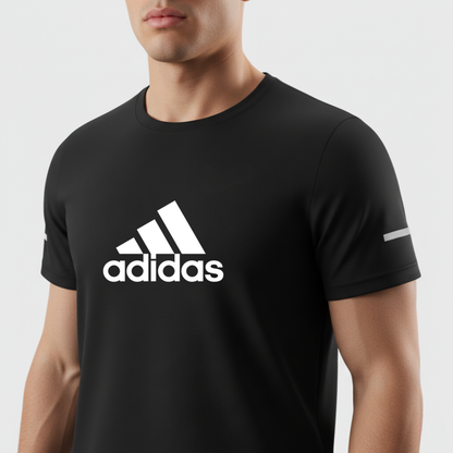 223 CAMISETA ESSENCIAL NEGRA LOGO GRANDE ADD