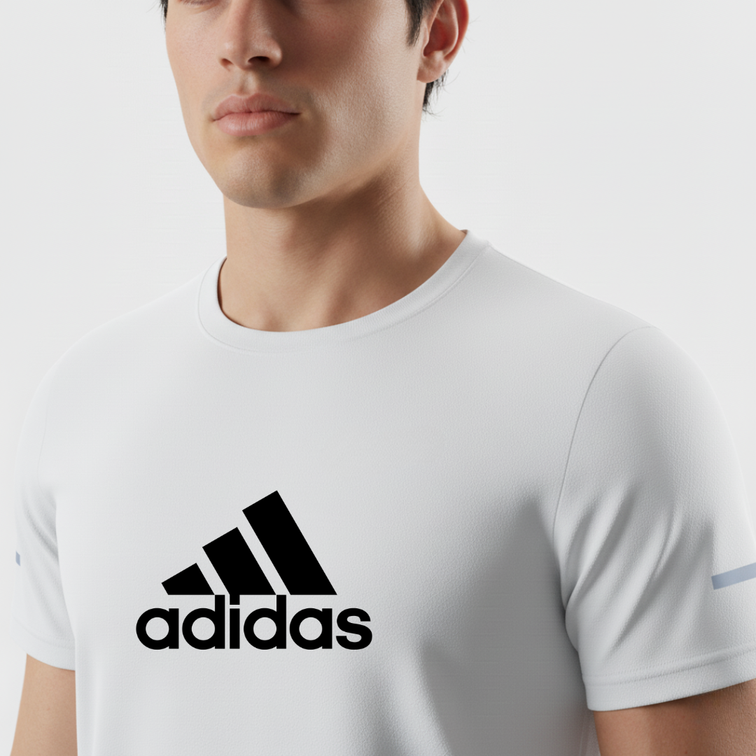 222 CAMISETA ESSENCIAL BLANCO LOGO GRANDE ADD