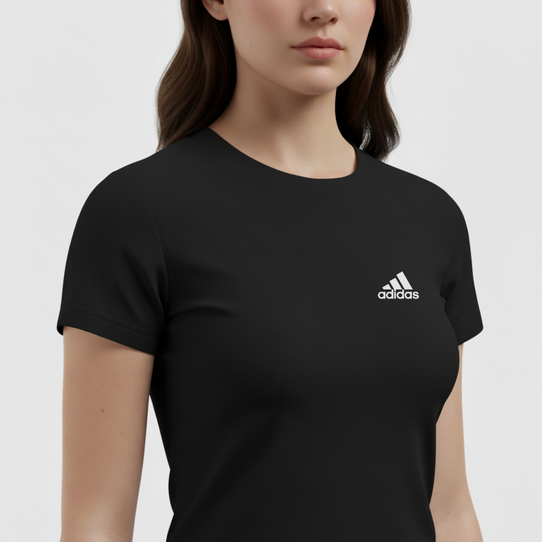 411 CAMISETA ESSENCIAL MUJER NEGRO ADD