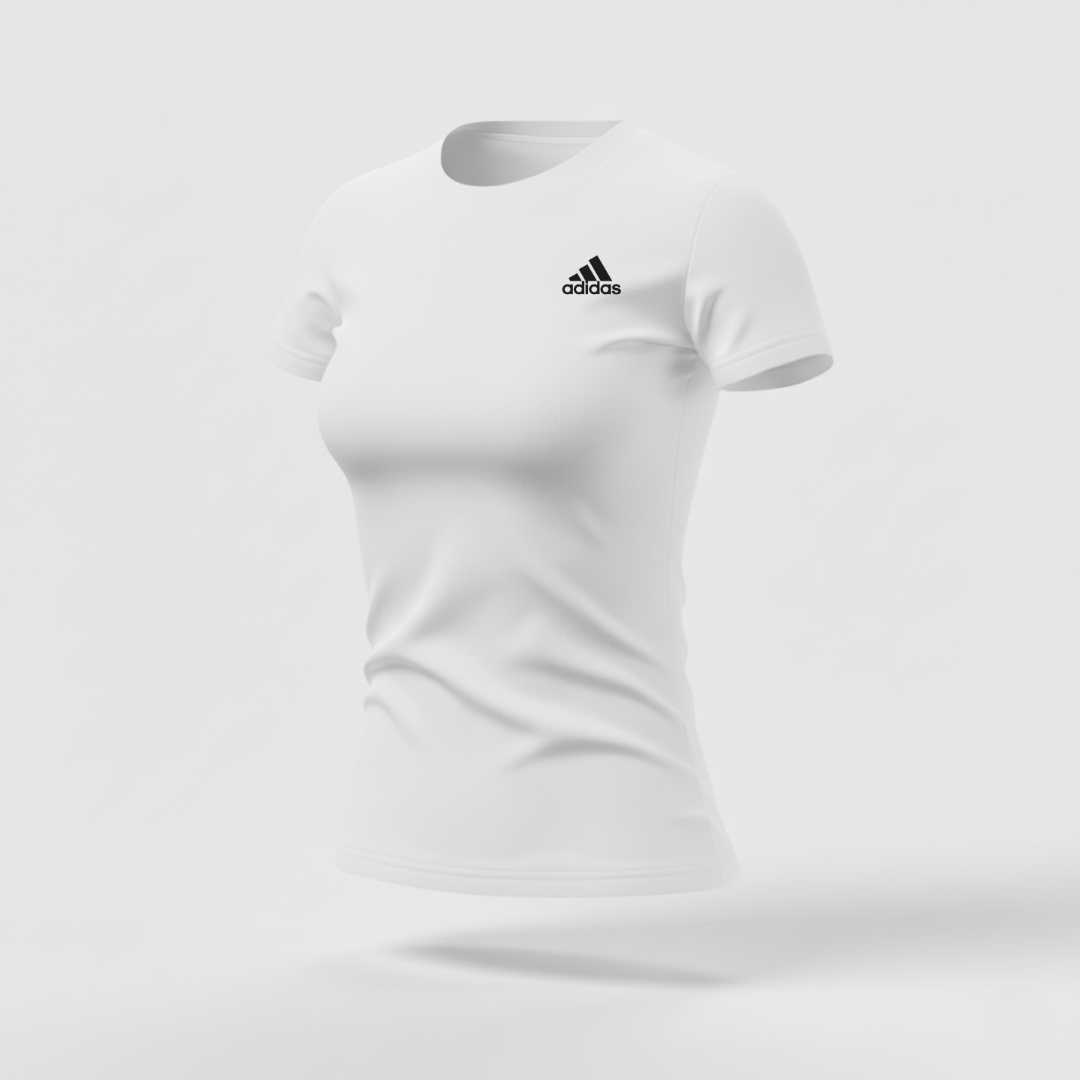 410 CAMISETA ESSENCIAL MUJER BLANCO  ADD