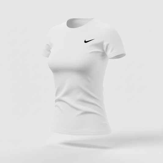 404 CAMISETA ESSENCIAL MUJER BLANCO NK