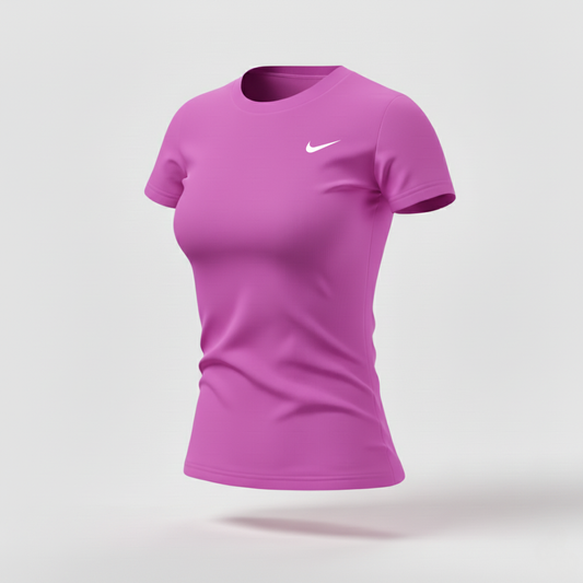 401 CAMISETA ESSENCIAL MUJER LILA NK