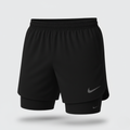 105 SHORT ESSENCIAL CON LICRA NEGRA NK