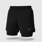 105 SHORT ESSENCIAL CON LICRA NEGRA NK