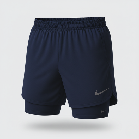 103 SHORT ESSENCIAL CON LICRA AZUL NAVY NK