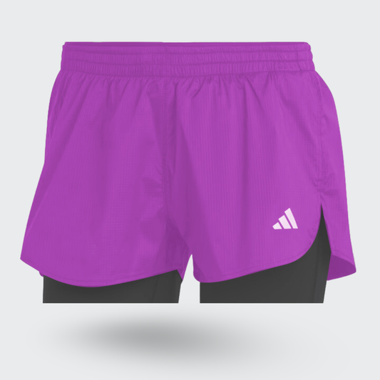 602 SHORT DAMA ESSENCIAL CON LICRA PURPURA ADD