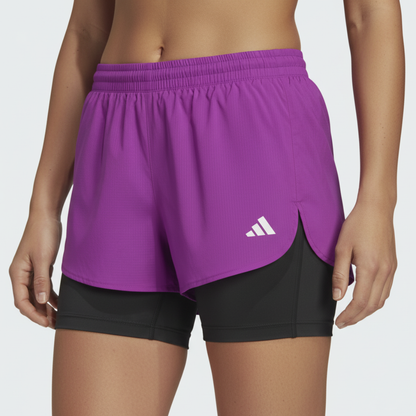 602 SHORT DAMA ESSENCIAL CON LICRA PURPURA ADD