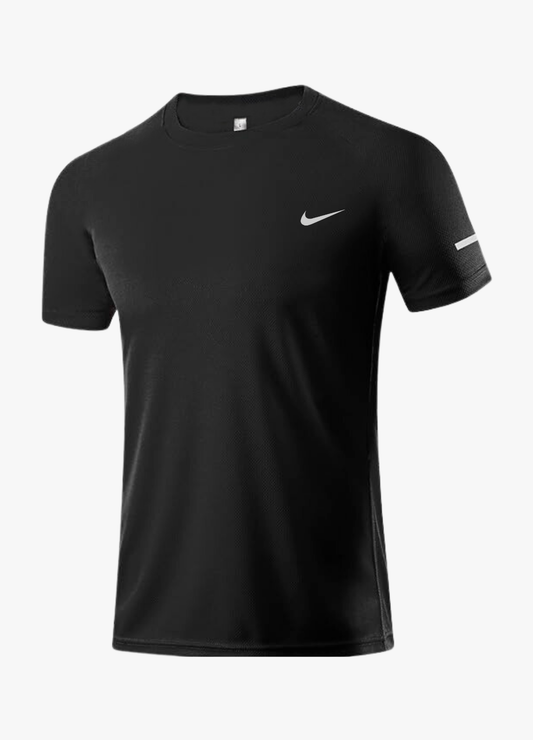 CAMISETA ESSENCIAL NEGRA NK