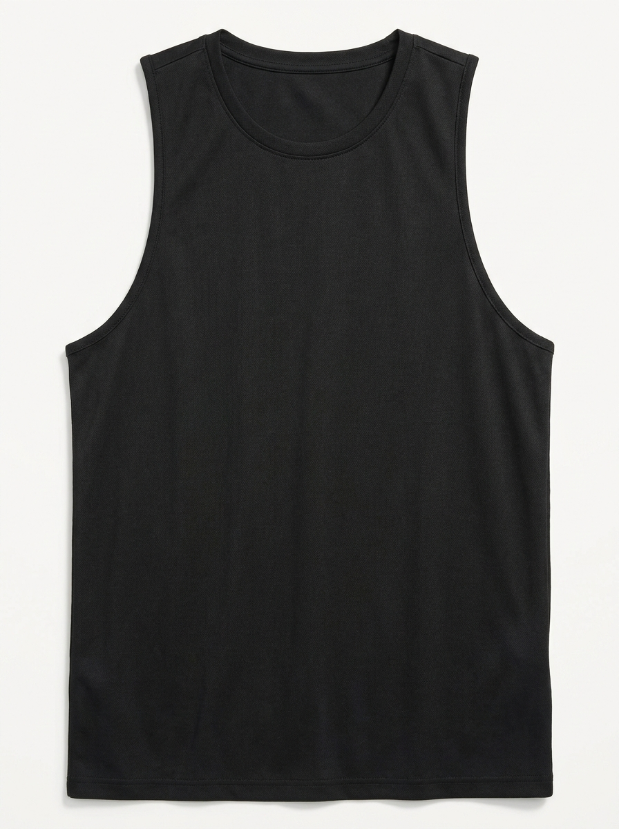 Camiseta sin mangas negra
