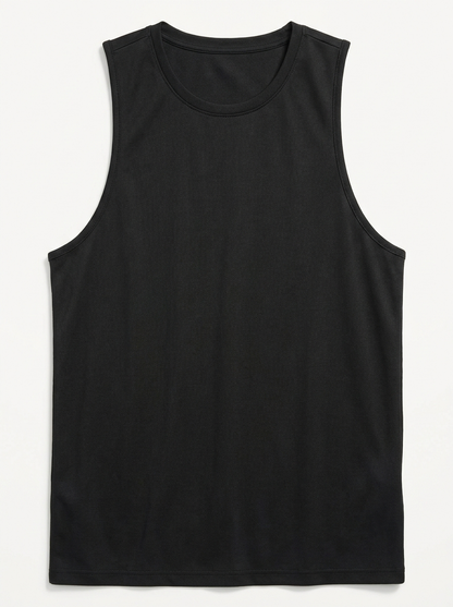 Camiseta sin mangas negra