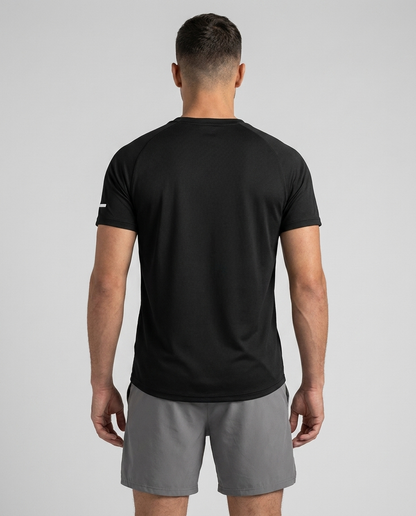 Camiseta Essencial Negra NK - Espalda