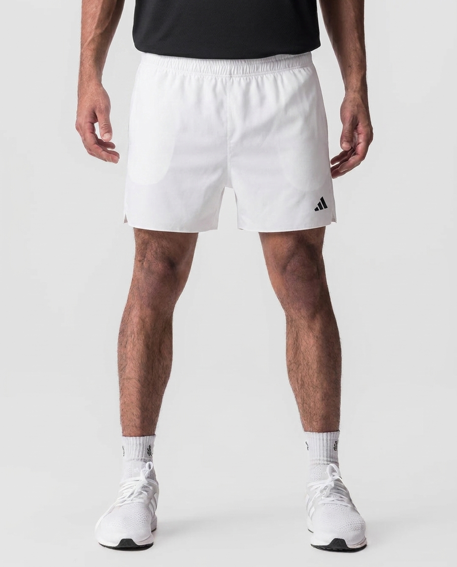 136 Short Essencial Novak Blanco ADD - foto de estudio on-model
