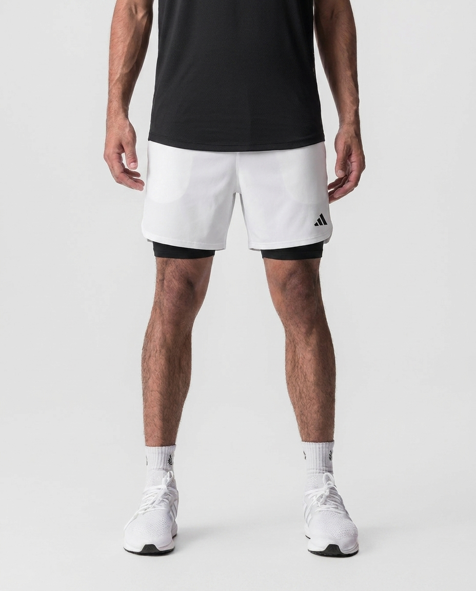 110 Short Licra Essencial Blanca ADD - estudio on-model