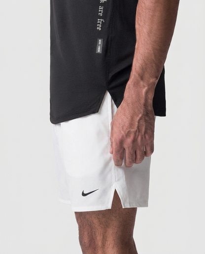 120 Short Novak NK Pro Blanca - detalle macro
