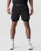 114 Short Licra NK Pro Negra - estudio on-model