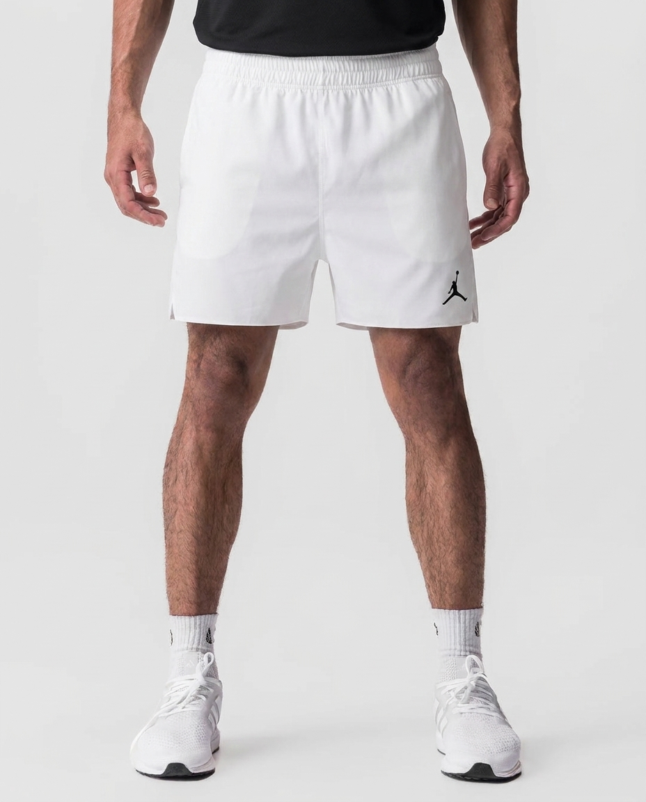 140 Short Essencial Novak Blanco Jordan - estudio on-model