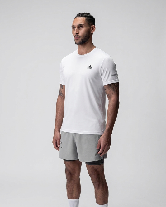 207 Camiseta Essencial Blanco ADD - frontal on-model