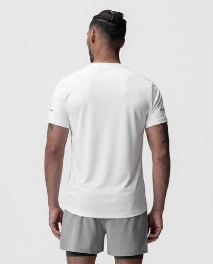 222 Camiseta Essencial Blanco Logo Grande ADD - espalda