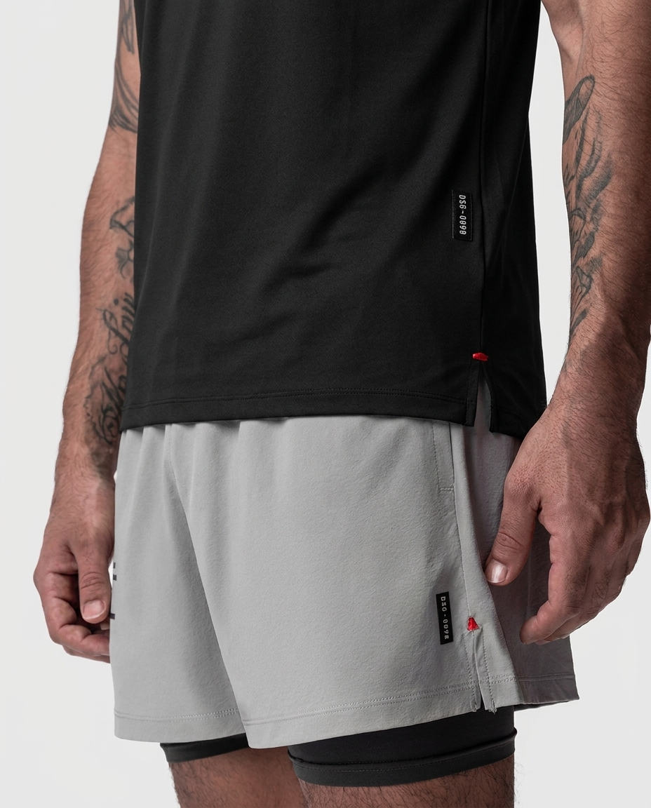 218 Camiseta Essencial Negro Logo Grande NK - macro