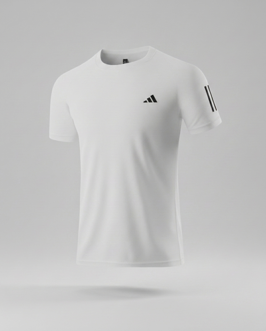 226 Camiseta Essencial Blanco Tres Lineas ADD - packshot
