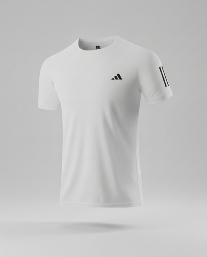 226 Camiseta Essencial Blanco Tres Lineas ADD - packshot