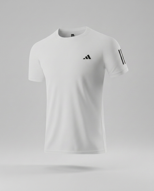 226 Camiseta Essencial Blanco Tres Lineas ADD - packshot