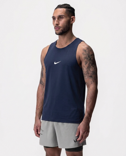303 Esqueleto Essencial Azul Navy NK - frontal