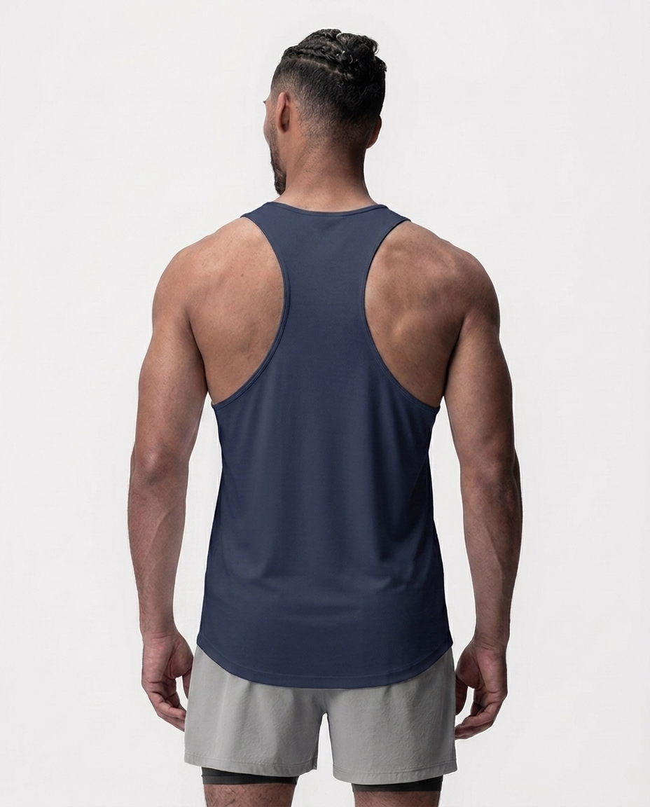 328 Esqueleto Essencial Azul Navy Jordan - espalda