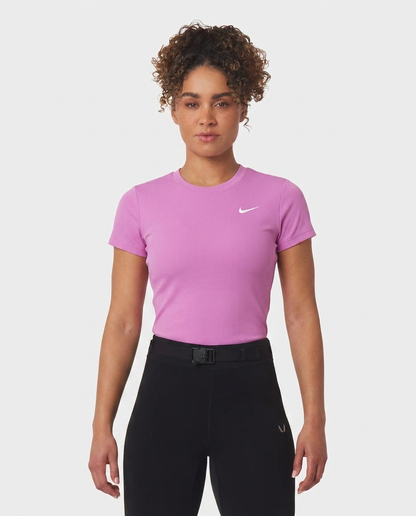 401 Camiseta Essencial Mujer Lila NK - frontal
