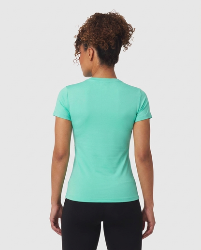 403 Camiseta Essencial Mujer Celeste NK - espalda