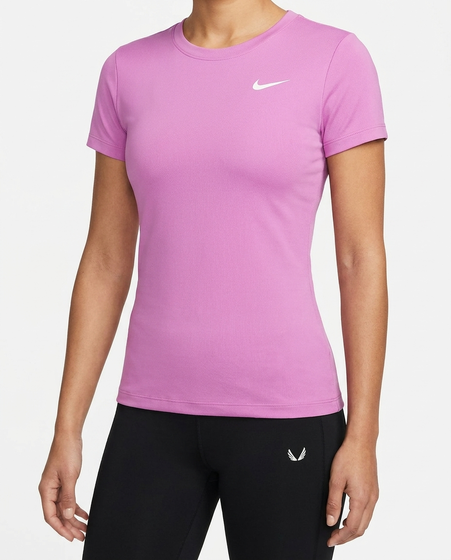 401 Camiseta Essencial Mujer Lila NK - macro
