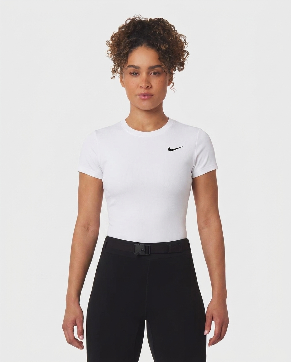 404 Camiseta Essencial Mujer Blanco NK - frontal
