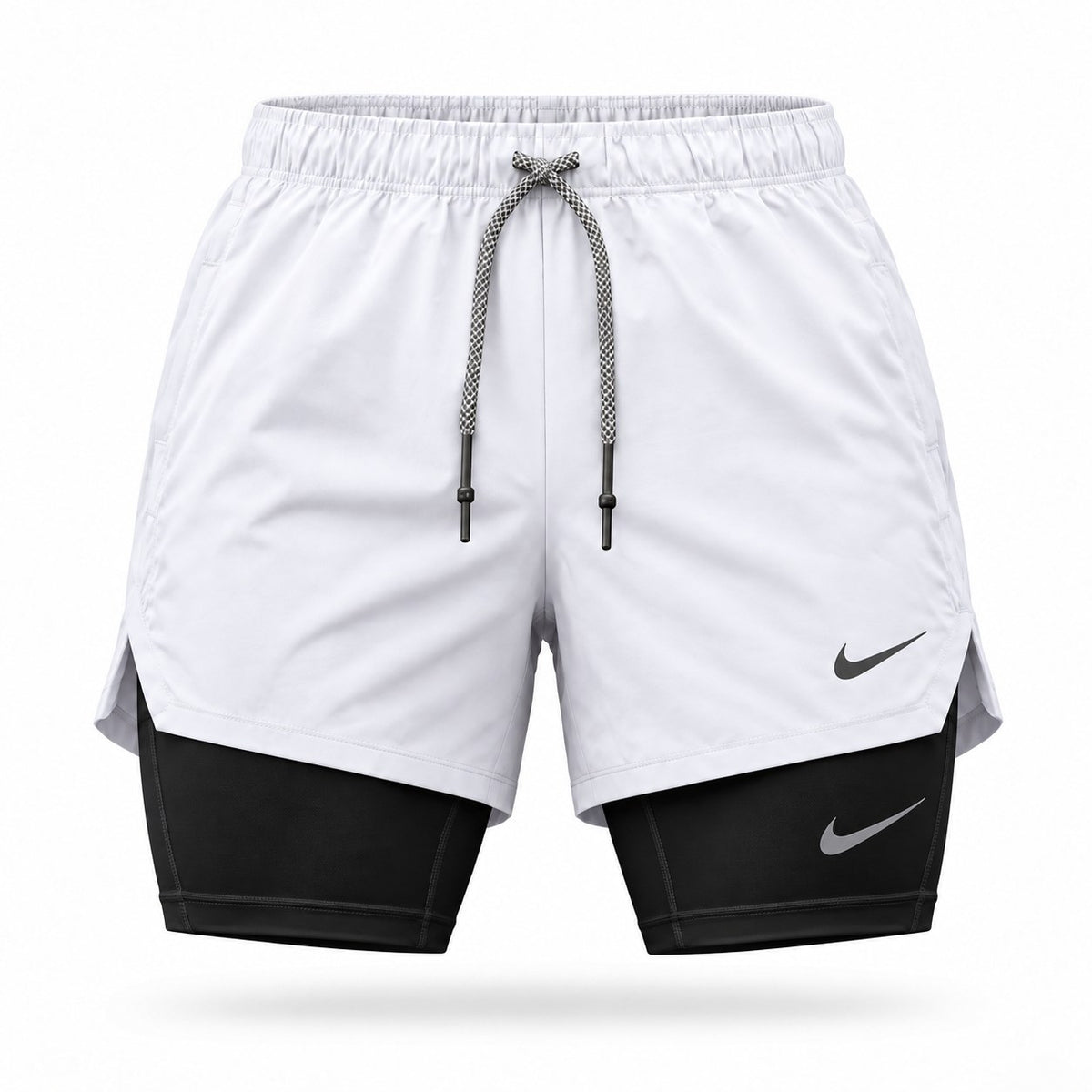 Short Pro 2 en 1 blanco